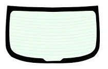 شیشه عقب رانا