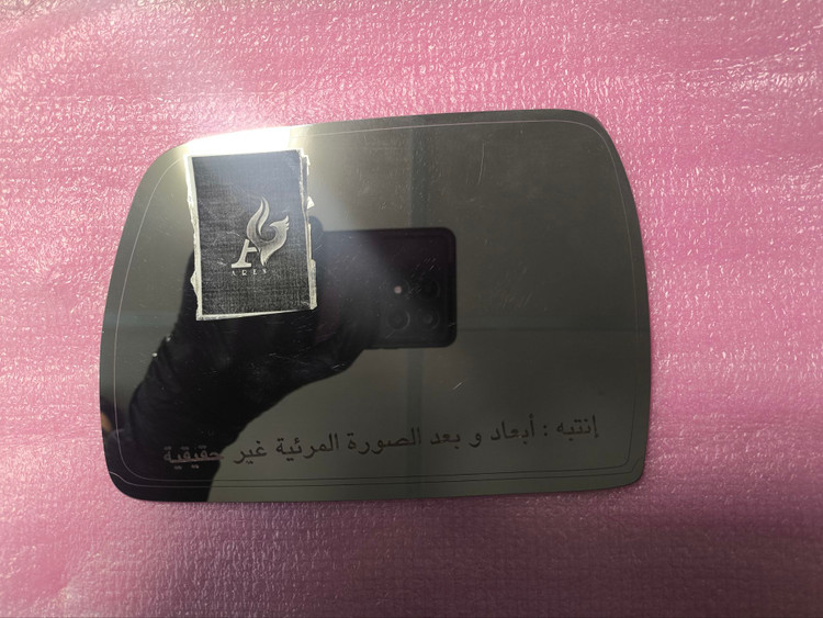 شیشه آینه بنز پلیس